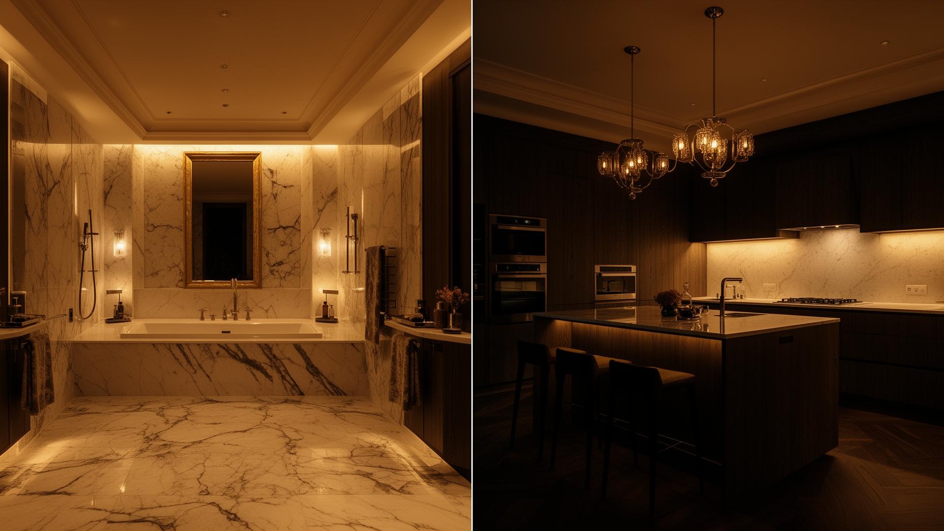 Luxury bathroom and kitchen refurbishment in Ilford